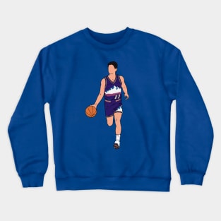 John Stockton Dribbling Crewneck Sweatshirt